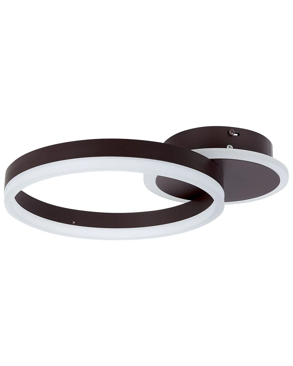 Lampa sufitowa LED GLYDE Metal Ciemnobrązowy