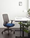 Chaise de bureau en tissu bleue VIRTUOSO_919969