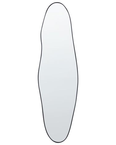 Wall Mirror SALINS 47 cm 160 cm Metal Black | Beliani.co.uk