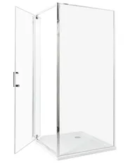 Kabina prysznicowa DARLI 90 x 90 x 185 cm Srebrny_944105