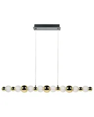 LED Pendant Lamp SORA Glass Gold_1034017