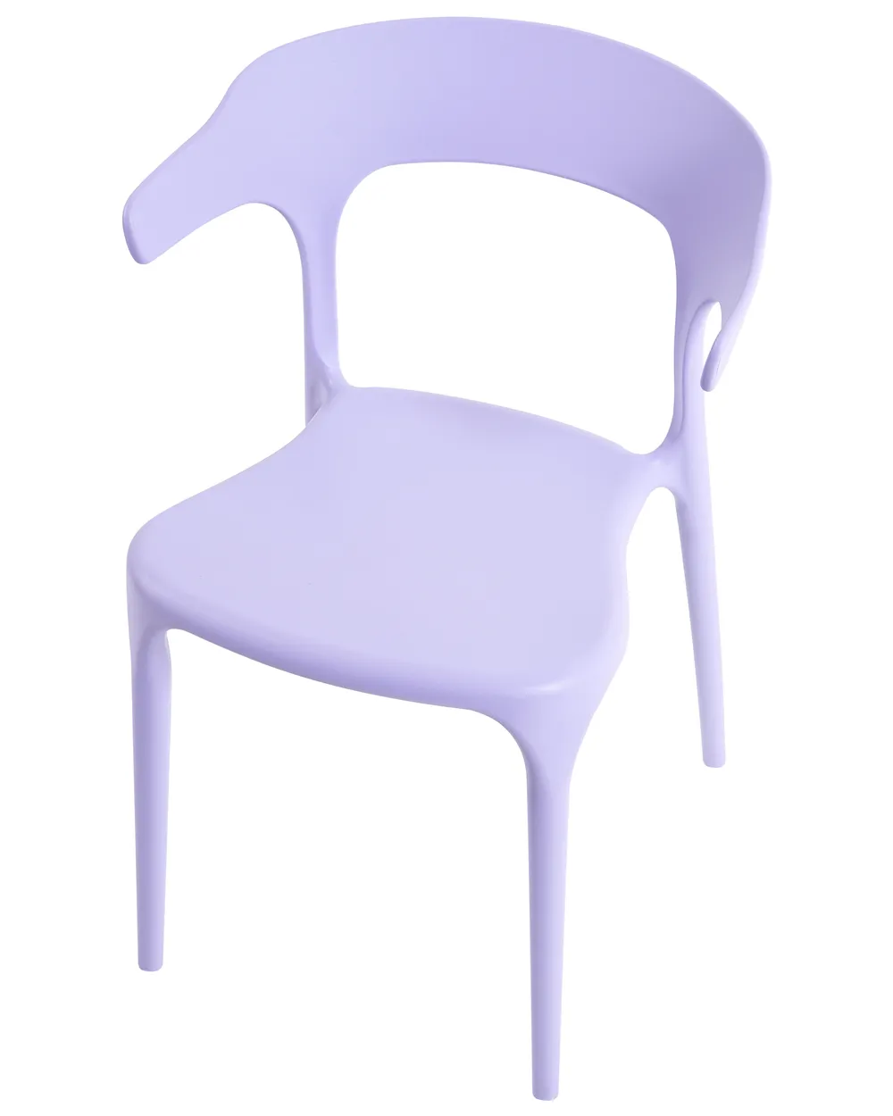 Set of 4 Garden Chairs GUBBIO Violet_1080277