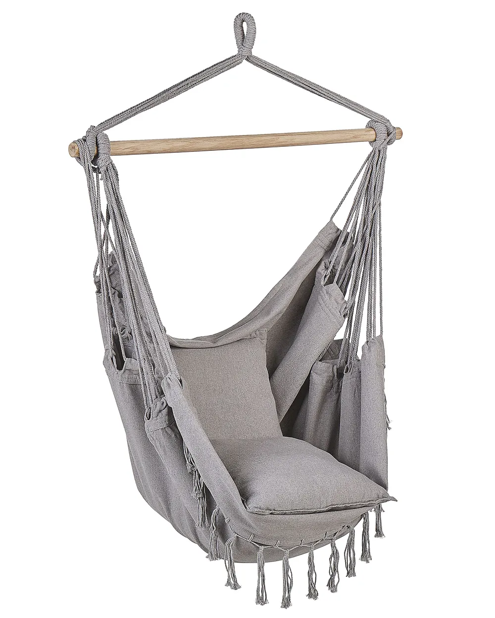 Hanging Chair BONEA Cotton Light Grey