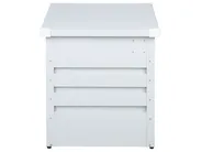 Skrzynia ogrodowa CEBROSA 165 cm 70 cm Metal Jasnoszary_768870