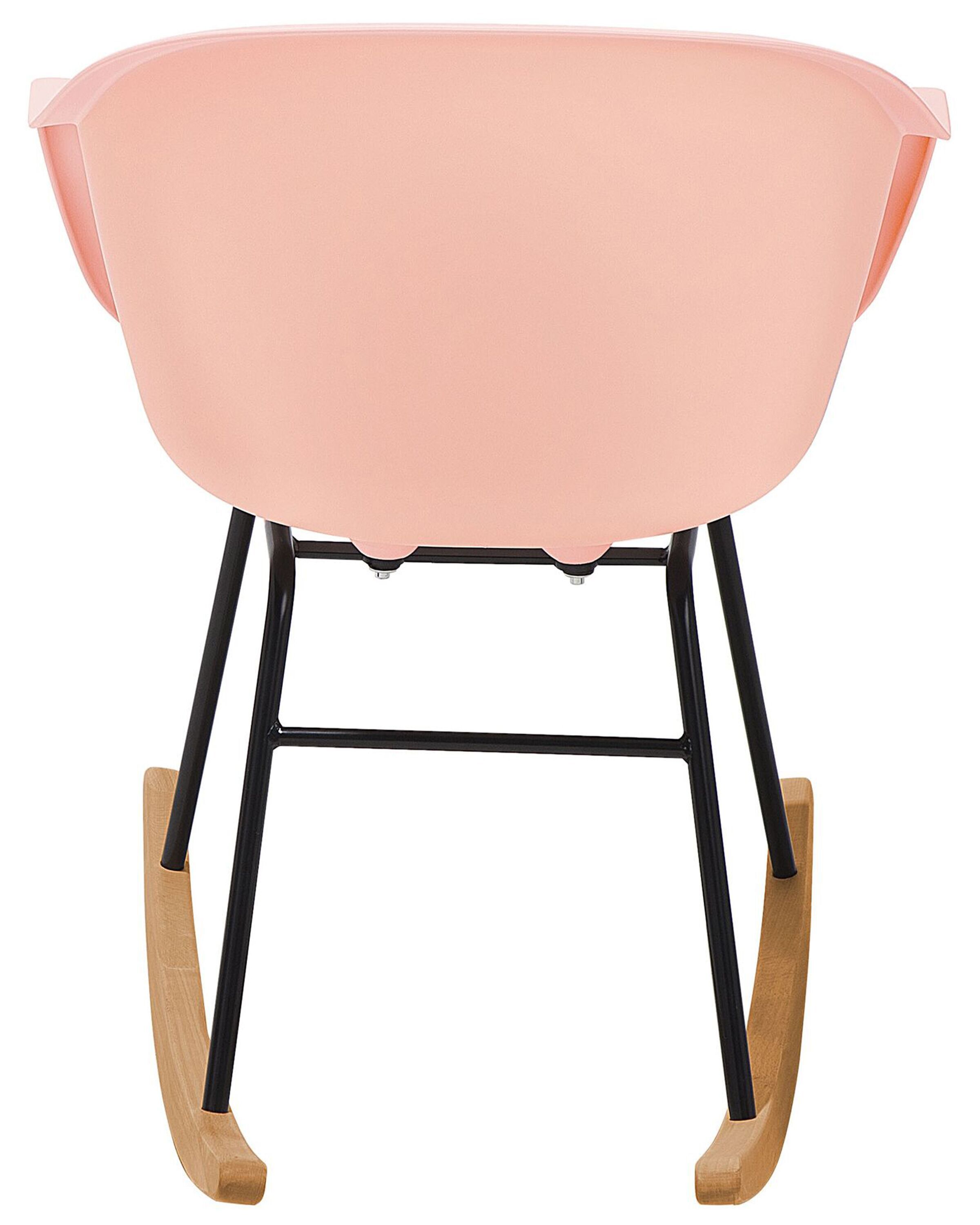 Rocking Chair Pink HARMONY | Beliani.co.uk