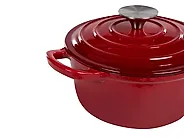 Gusseisen Kochgeschirrset 8-teilig FEURA Rot_1170424