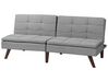 Fabric Sofa Bed Light Grey RONNE_706447