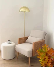 Poltrona ORUM Tessuto Beige chiaro_978445