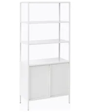 Storage Unit KAURI Metal Light Grey_1037613