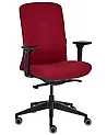 Office Chair KAMILON Fabric Dark Red