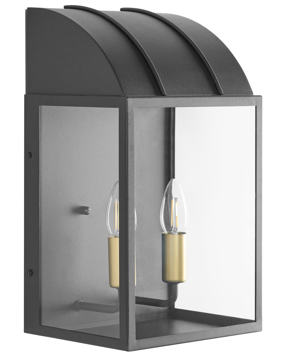 Buiten wandlamp BELITSA Zwart