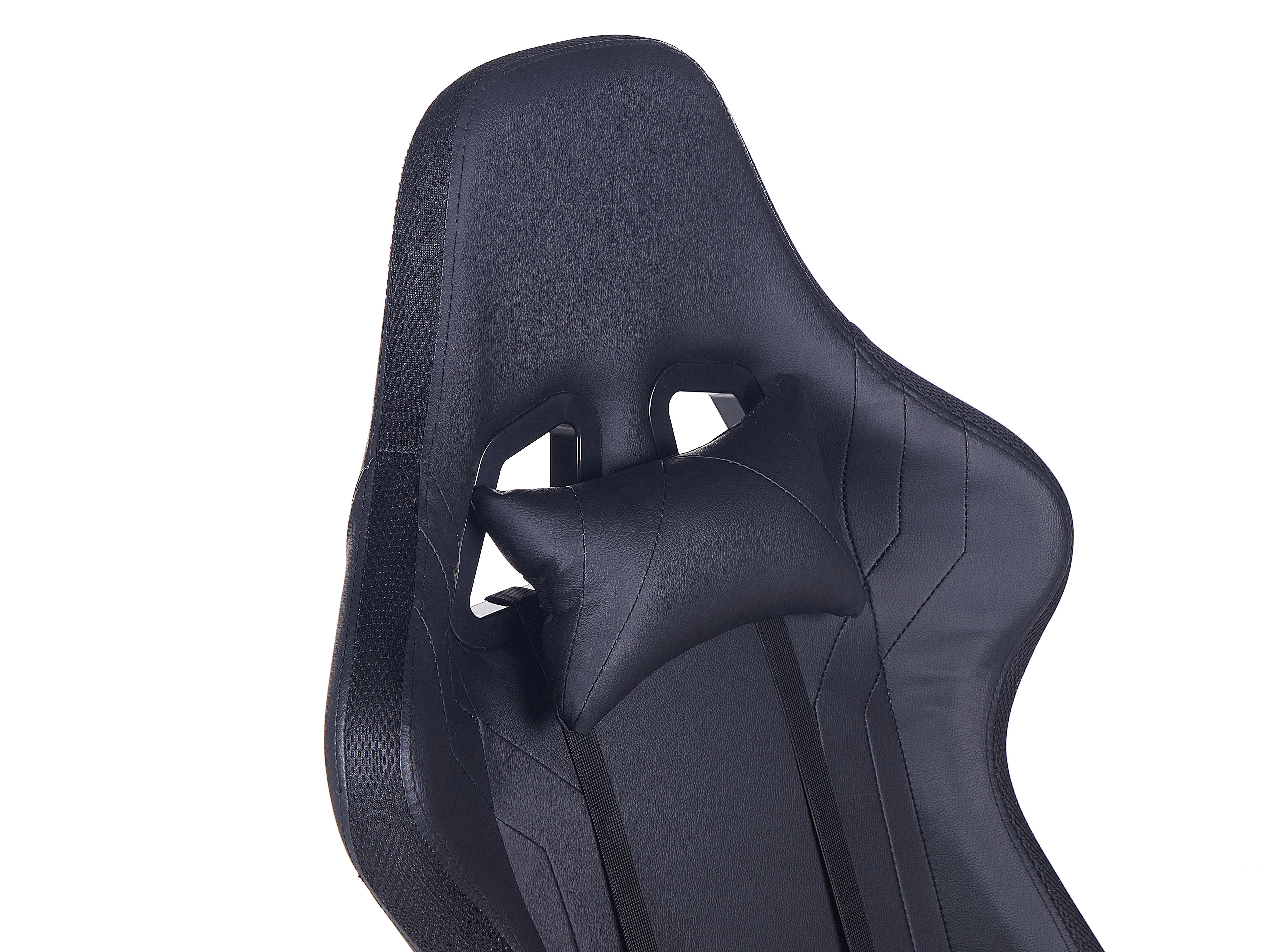 Gaming Chair with LED Black GLEAM_852106