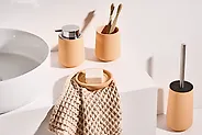 4-Piece Bathroom Accessories Set SUCHES Orange_1187043