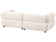 Sofa 3 Seater SALLA with Ottoman Boucle Off-White_1058229
