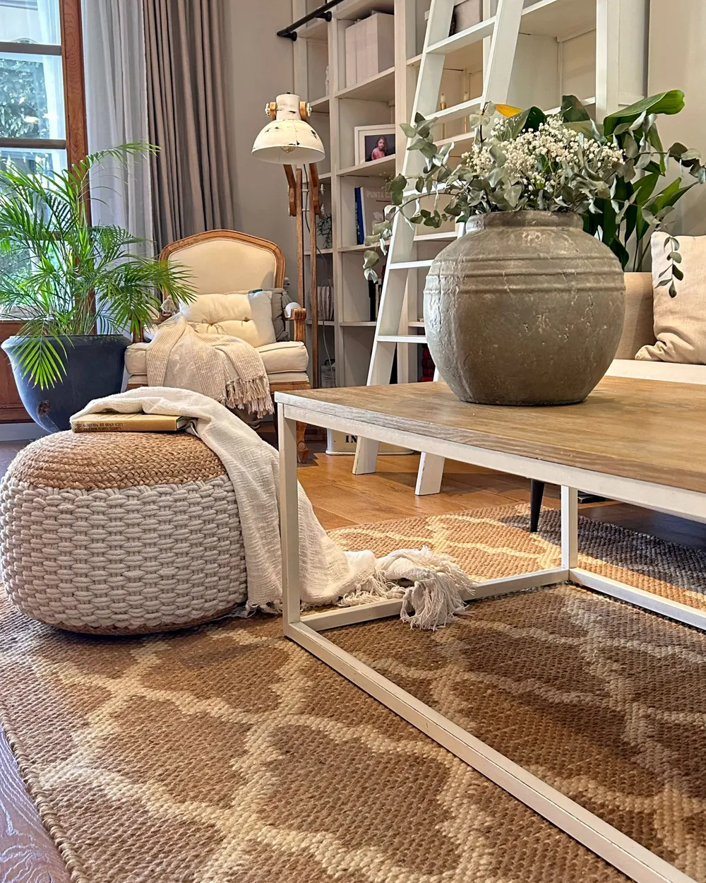 Rug MERMER Beige 160 x 230 cm Jute_979749