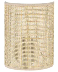 Wall Lamp DEMITRIE Rattan Natural_837157