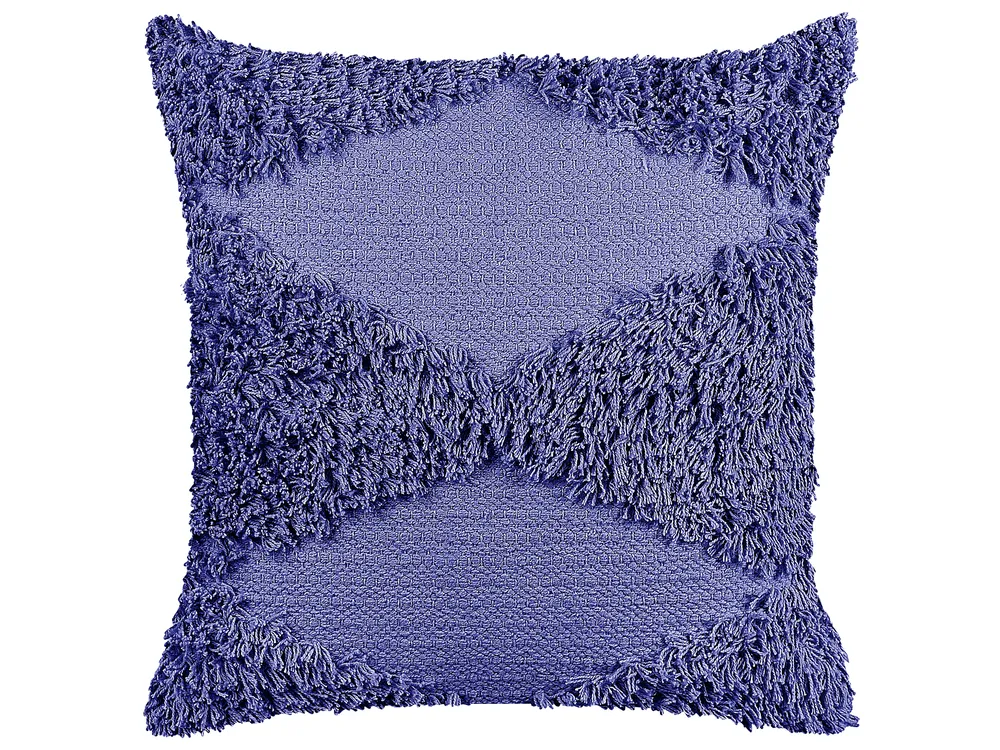 Poduszka dekoracyjna RHOEO Bawełna 45 x 45 cm Fioletowy
