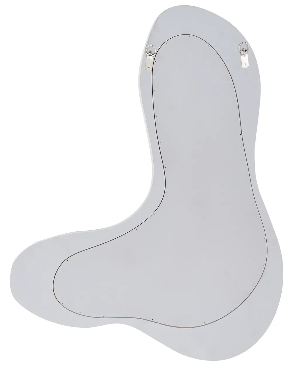 Lustro ścienne GUICLAN 61 cm 83 cm Biały_1003341