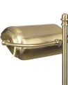 Tischlampe Metall gold 52 cm halbrund MARAVAL_851483