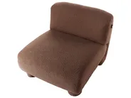 Modular Living Room Set 4 Seater MJALBI Boucle Brown_1075390