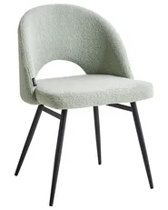 Set di 2 sedie da pranzo ONAGA Bouclé Verde chiaro_968427