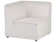 Modular Corner Sofa 4 Seater LEMVIG Corduroy Beige Right Hand_1052836