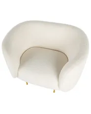 Armchair LOEN Boucle White_830991