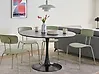Dining Table BOCA Black 120 cm 120 cm