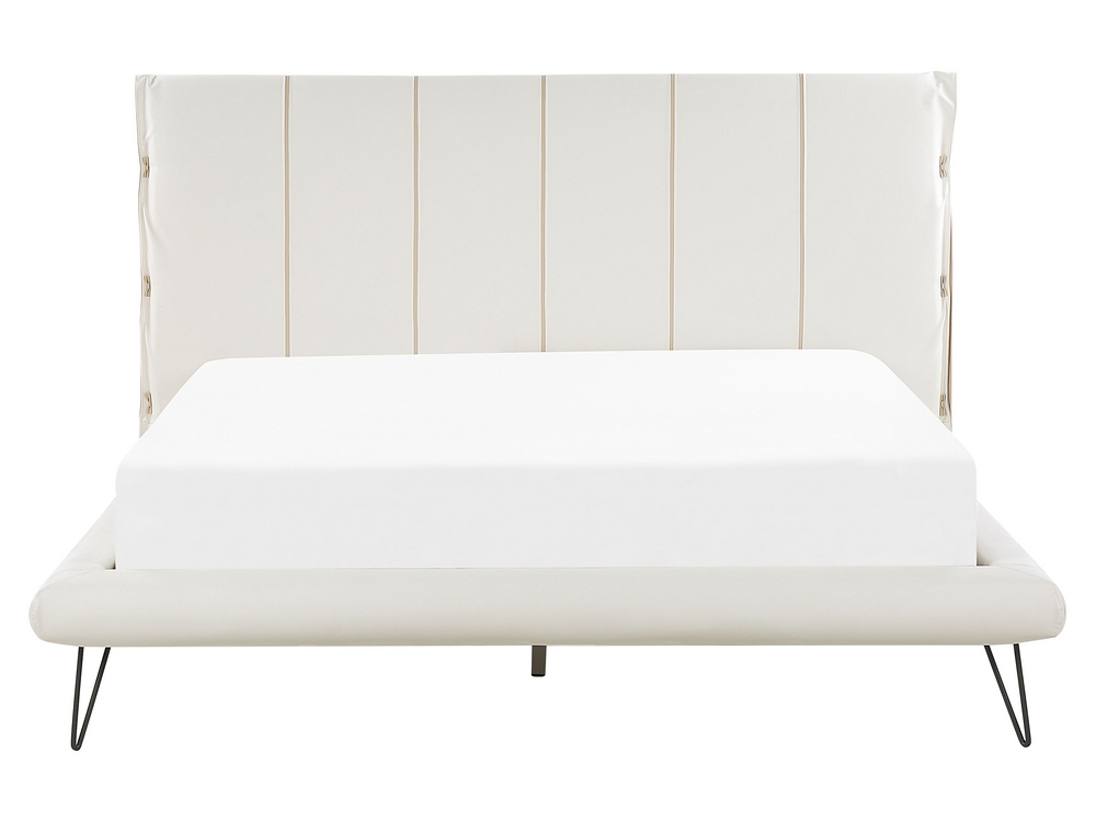 King size leather platform bed hotsell