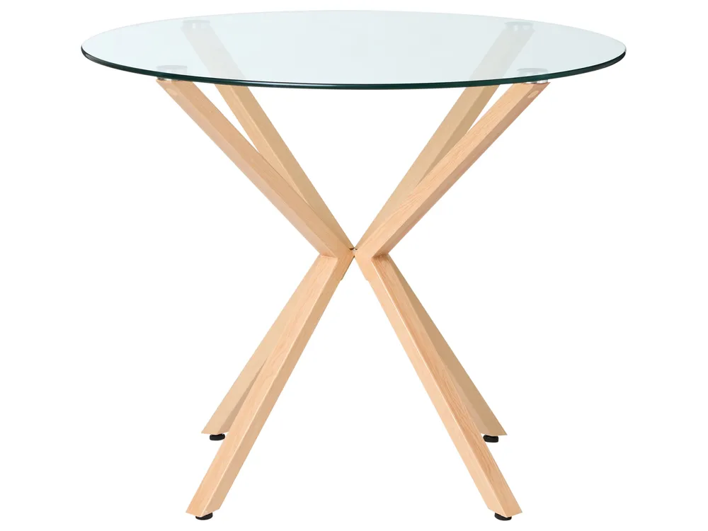 Stół do jadalni ALTURA Przezroczysty 90 cm 90 cm