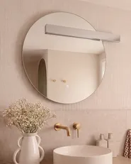 Lustro łazienkowe LED ANOST 107 cm 90 cm Srebrny_1109489