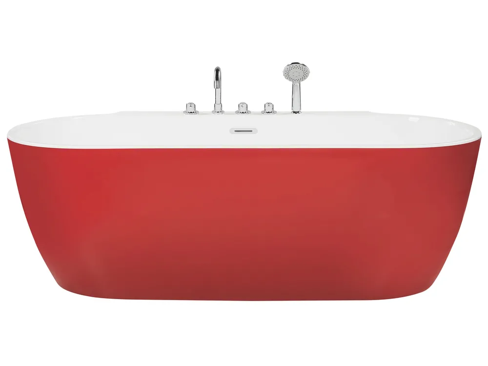 Freestanding Bathtub ROTSO 1700 x 800 mm Red_812167