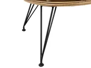 Zestaw ogrodowy dla 3 osób MARATEA Rattan Naturalny_878445