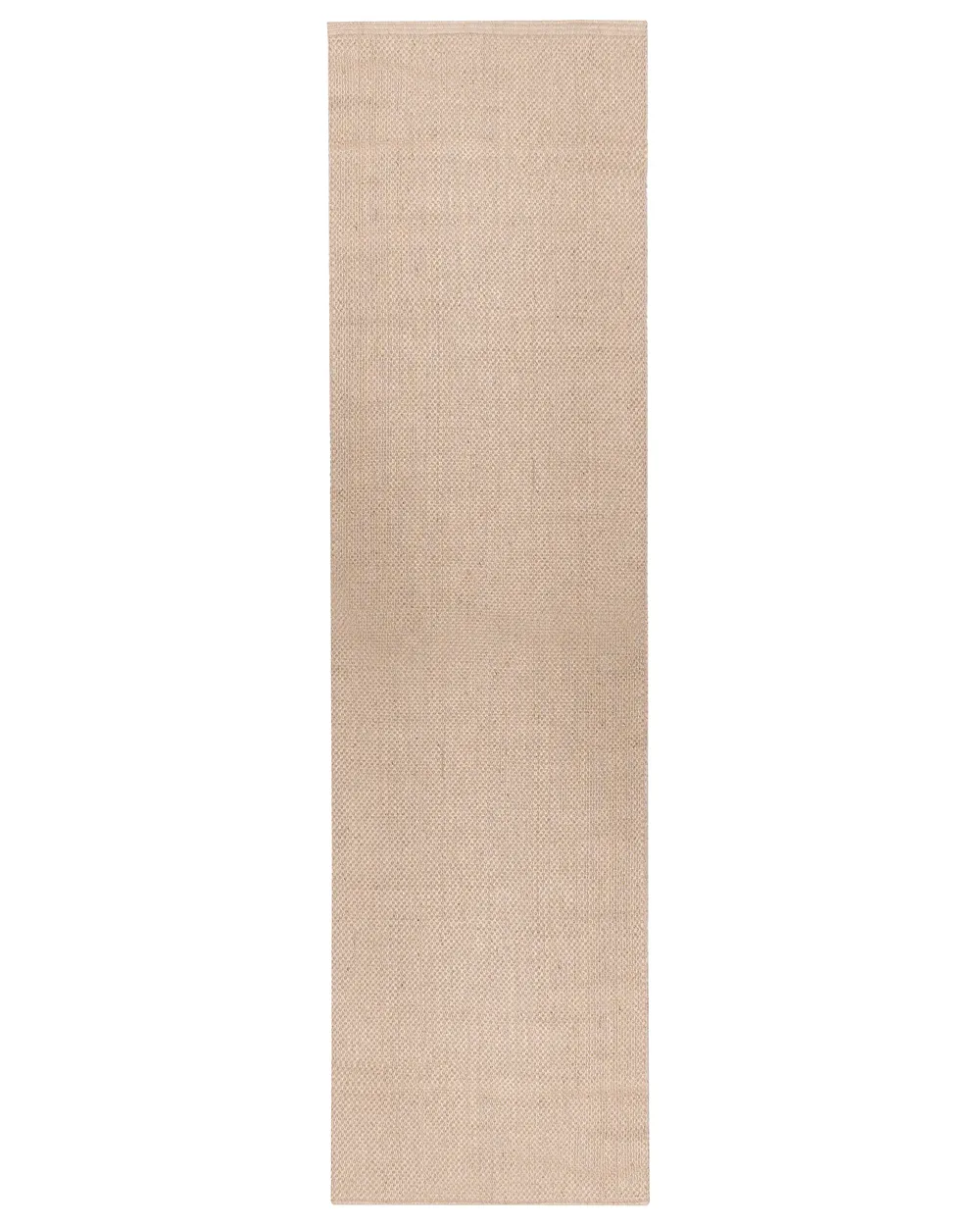 Tappeto NANDED Beige chiaro 80 x 300 cm Iuta