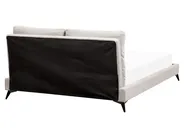 Letto Velluto a coste MELLE 160 x 200 cm Beige chiaro_882219