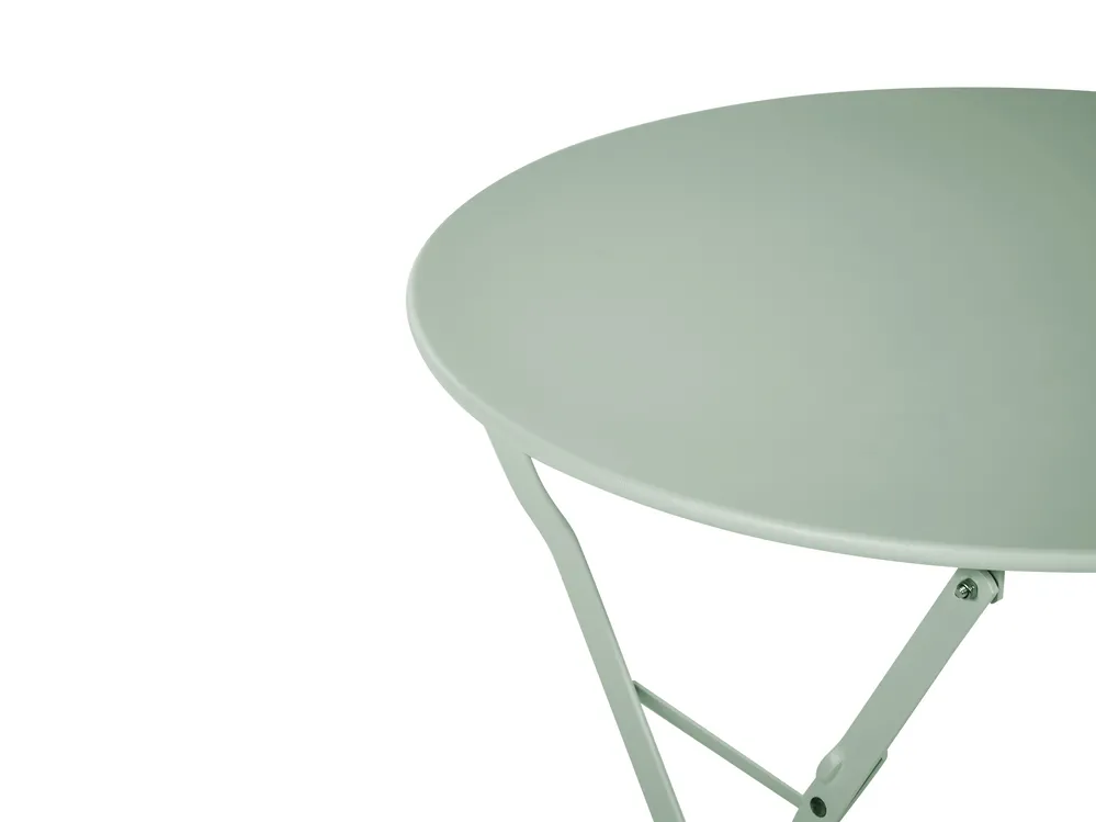 Bistro Set Folding FIORI Metal Grey_1066109
