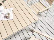 Set da pranzo da giardino 6 posti COMO Beige_884178