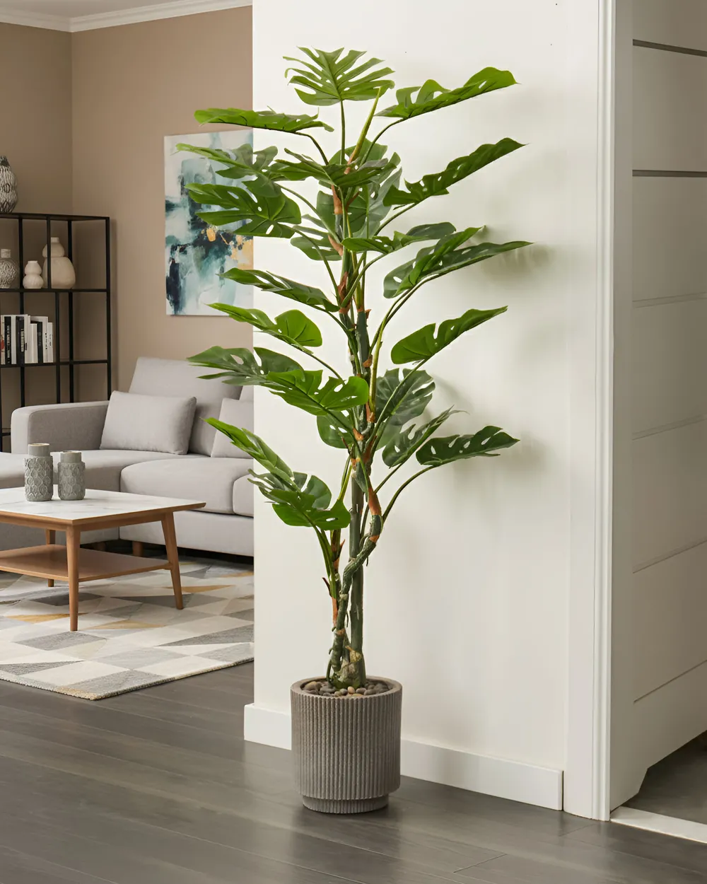 Sztuczna roślina MONSTERA 155 cm Zielony