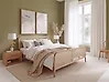 Bed Pine Wood GONFARON 160 x 200 cm (EU King Size) Light Brown