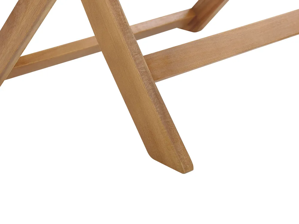 Set da pranzo da giardino 6 posti TOLVE con Ombrellone (12 opzioni) Legno d'acacia Marrone_863826