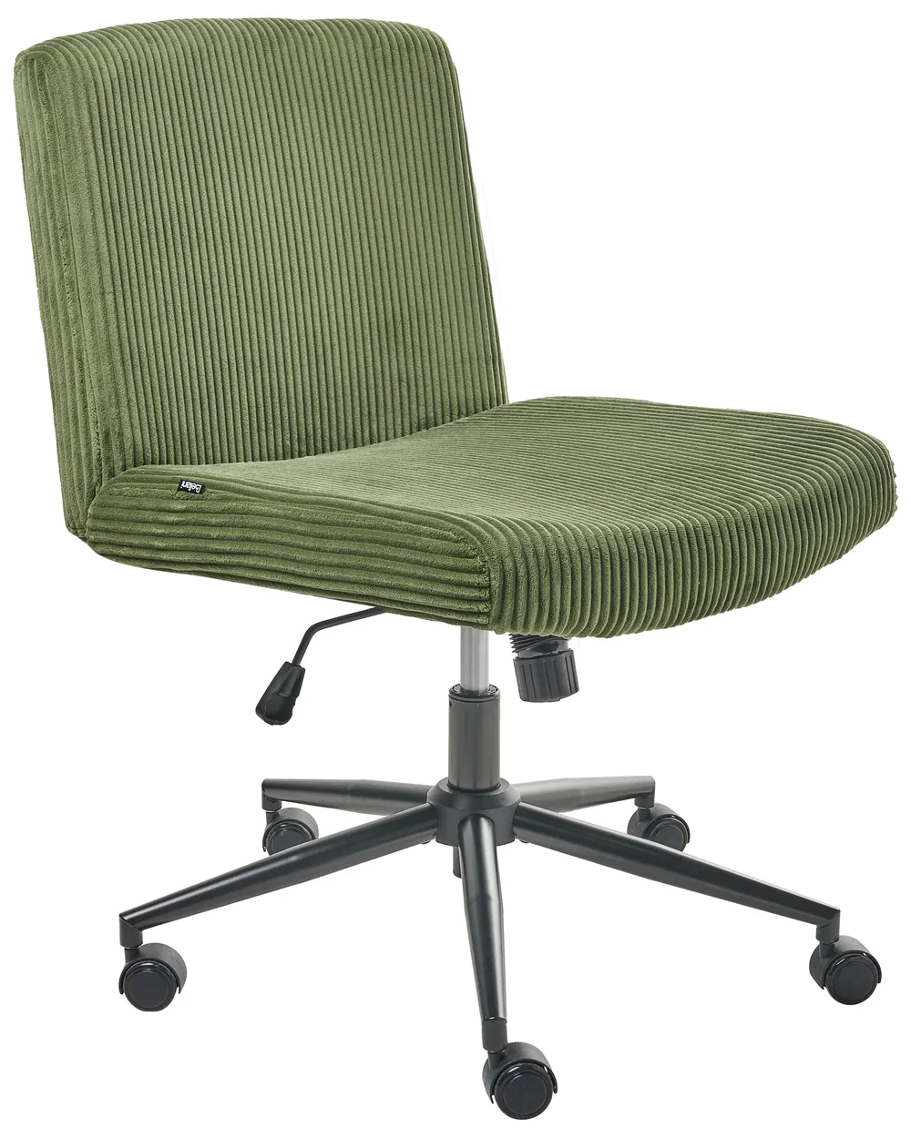 Desk Chair GEDDES Corduroy Green_1010118