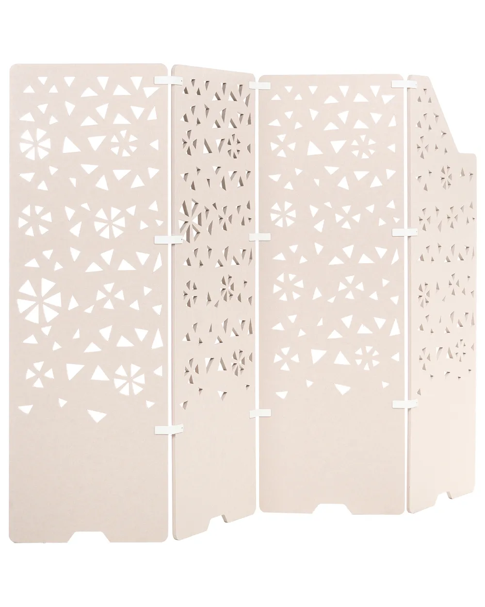 Office Divider STARRY 240 x 180 cm Light Beige