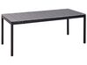 Eettafel uitschuifbaar aluminium grijs 198/248 x 90 cm TOFANE_928699