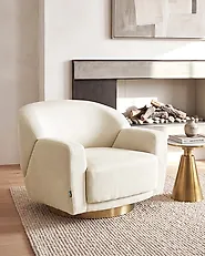 Armchair LEJRE Fabric Light Beige_1183130