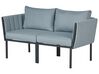 5 Seater Garden Sofa Set Dark Grey SKALA_934678