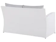 Garden Lounge Set with Table 4 Seater MARINO PE Rattan White_801169