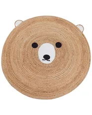 Tappeto per bambini KOSALAR Beige ø 120 cm Iuta_906736