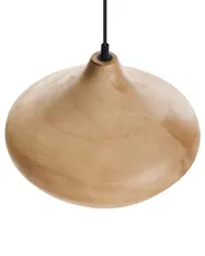 Pendant Lamp RAWI Mango Wood Light Brown_986367