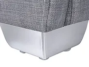 Wasserbett Stoff PARIS 140 x 200 cm Grau_757300