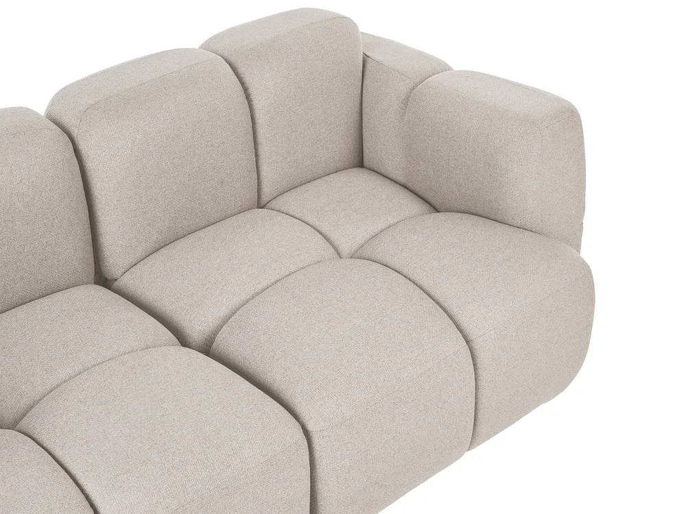 Sofa modułowa dla 2 osób MAKSABERG Beżowy_1133281